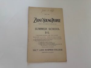 1902- Zion’s Young People- Vol II No. 1