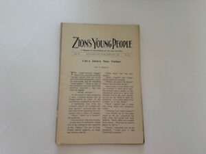 1902- Zion’s Young People- Vol II No. 10