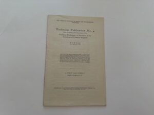 1927- Technical Publication No.5: Recent Flotation Practice at Inspiration, Arizona- Guy H. Ruggles and Henry F. Adams
