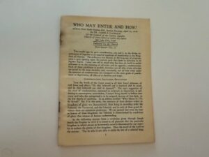 1930- Who May Enter and How?- Dr. James E. Talmage- April 13, 1930