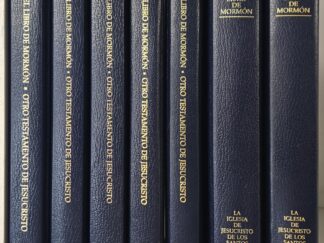 7 Hardbound Copies of El Libro de Mormon — 1993, 1996, 1999, 2002, 2004, 2006, 2016