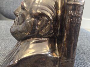 Ceramic Single Book End — of Brigham Young