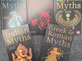 5-Book Mythology Set:  Greek & Roman Myths / Indian Myths / Egyptian Myths / Chinese Myths / Norse Myths — Jake Jackson, editor — Softbounds