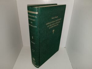 Genealogical Dictionary of New England: Vol. 2, D-J (1986) ~ by James Savage