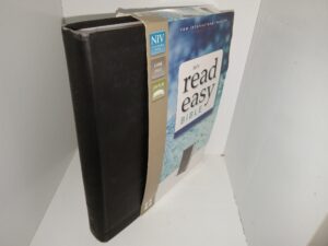 Holy Bible: New International Version Read Easy Edition (Large Print) (Italian Duo-Tone, Black) (2011)