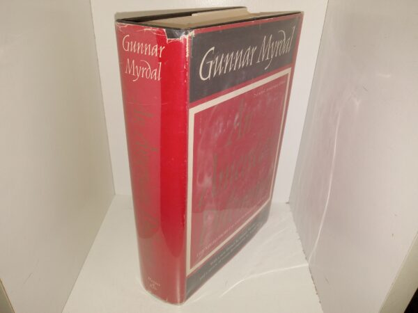 An American Dilemma: The Negro Problem and Modern Democracy (1962) ~ by Gunnar Myrdal