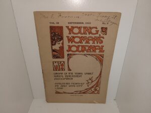 Young Woman’s Journal: Vol. 33, No. 9, September, 1922 (1922)