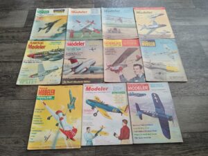 11 Issues of American Modeler Magazine (See Details)