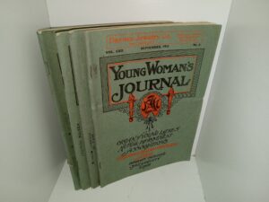 4 Issues of Young Woman’s Journal from the Year 1911