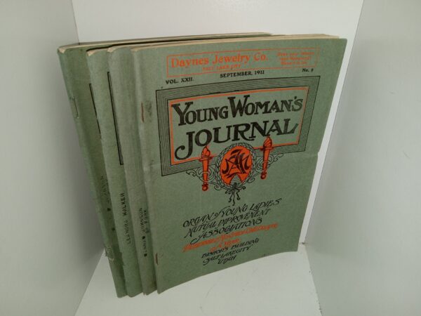 4 Issues of Young Woman's Journal from the Year 1911