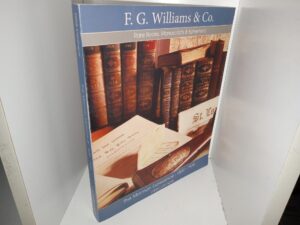 F. G. Williams & Co. Rare Books, Manuscripts & Ephemera: 2008 Catalogue: The Mormon Experience: 1830 – 1930 (2008) ~ Unknown Author