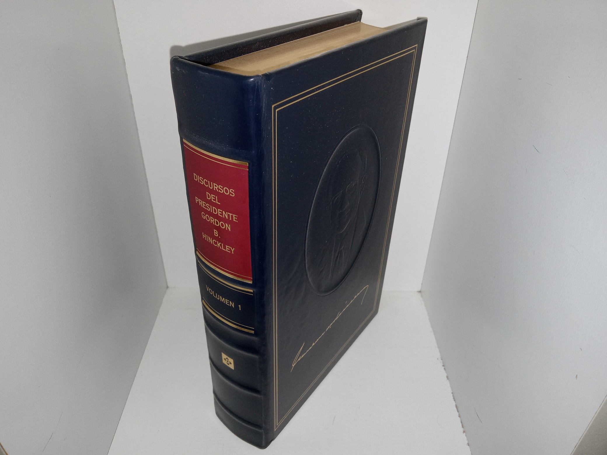 Discursos del Presidente Gordon B. Hinckley: Vol. 1 (Spanish: Discourses of President Gordon B. Hinckley: Vol. 1, 1995-1999) (Leather) (2004) ~ Unknown Author