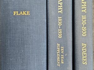 Mormon Bibliography 1830-1930 — 3 Large Sized Hardcovers —  Chad J. Flake & Dale L. Morgan