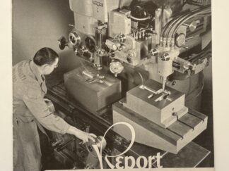 Report from Cincinnati Milling Vol 4 No 2 (with letter)