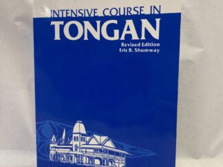 Intensive Course in Tongan – Eric B. Shumway – Paperback – 2017