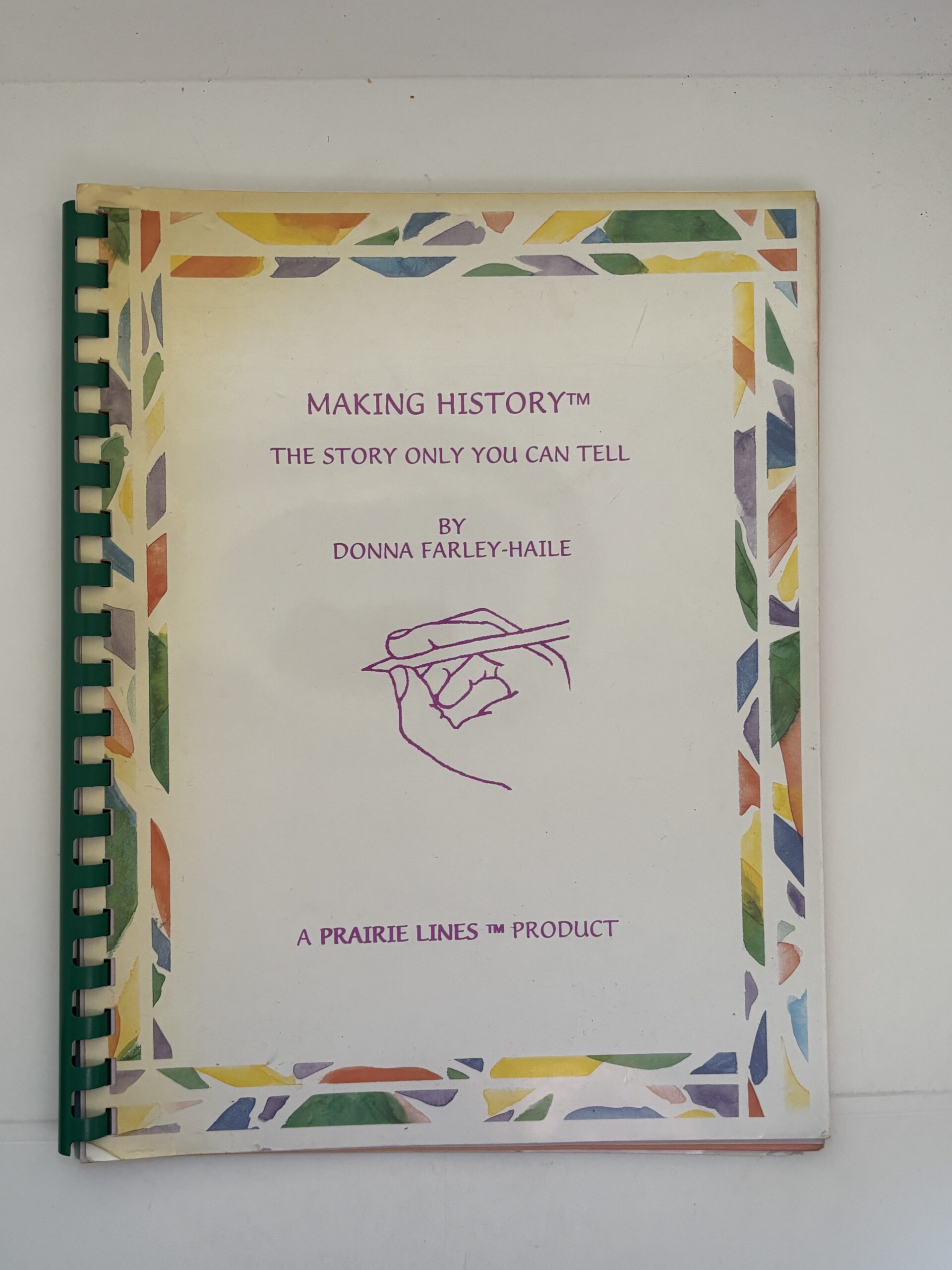Making History: The Story Only You Can Tell (1996) by Donna Farley-Haile