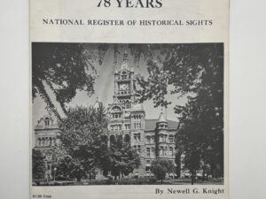 History of the Salt Lake City and County Building – National Register of Historical Sight (1972) by Newell G. Knight