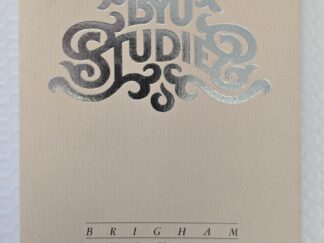 BYU Studies Vol. 23, No. 4. Fall 1983 — “Jesse Gause: Joseph Smith’s Little-Known Counselor” by D. Michael Quinn