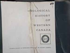 1966 — Geological History of Western Canada — R. G. McCrossan and R.P. Glaister — Large Oblong Softcover