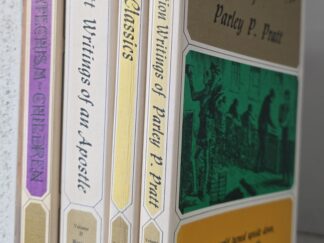 4 LDS Books — Mormon Heritage Collector’s Series — Catechism for Children/Ready References  /  Orson Pratt: Writings of an Apostle  /  Nauvoo Classics  /  Pre-Assasination Writings of Parley P. Pratt