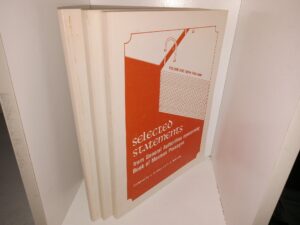 Selected Statements from General Authorities Concerning Book of Mormon Passages 3 Vol. Set (1971) ~ Compiled by L. G. Otten and E. A. McKenna