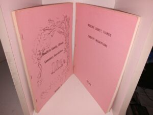 Moultrie County, Illinois Cemetery Inscriptions Vols. 1 & 5 (1975, 1972) ~ Unknown Author