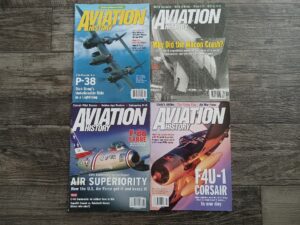 4 Aviation History Magazines from the Year of 2007