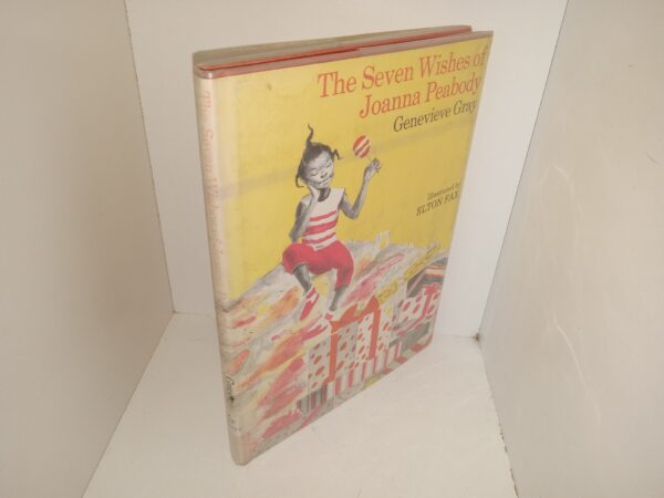 The Seven Wishes of Joanna Peabody (Ex-Library) (1972) ~ by Genevieve Gray, Illustrated by Elton Fax