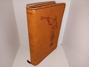 LDS, Spanish, Burgundy Vinyl Triple Combination w/ Unique, Brown Leather Dust Jacket (2006)