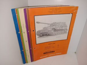 8 Misc. Issues of Bellona Military Vehicle Prints (See Details)