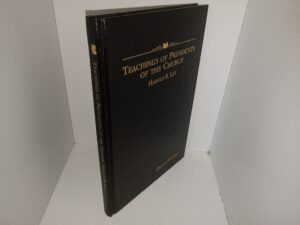Teachings of Presidents of the Church: Harold B. Lee (Rare in Hardcover) (2000) ~ Unknown Author