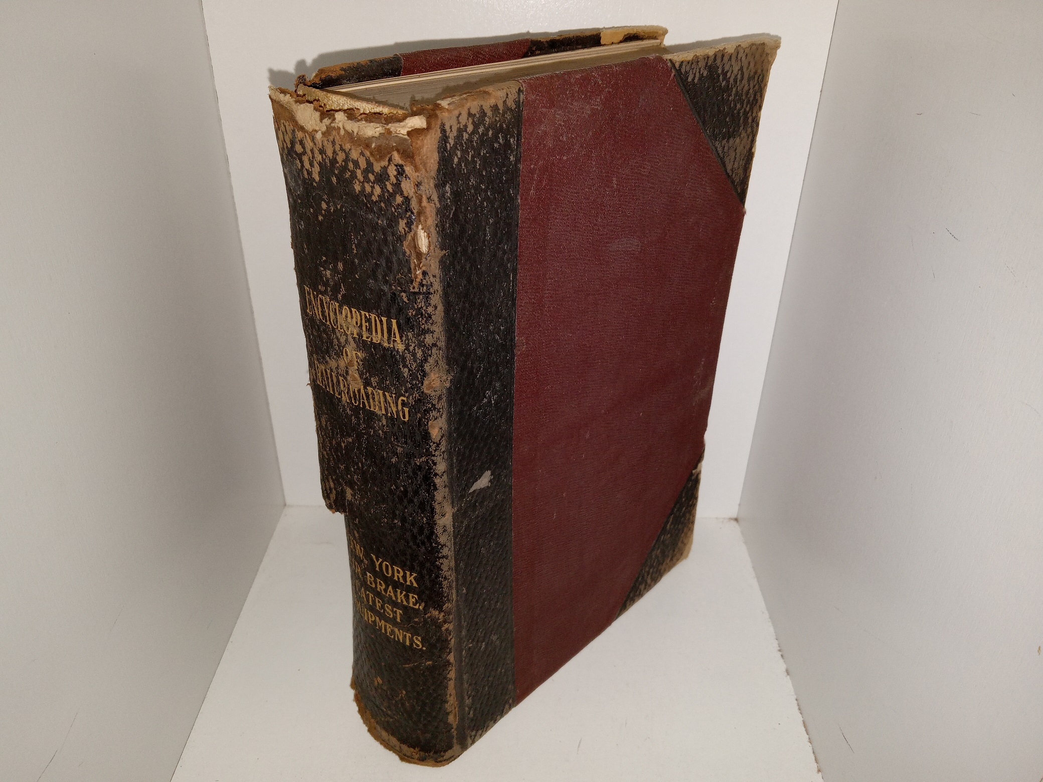 Encyclopedia of Railroading: A Complete Practical Working Treatise of the New York Air Brake (3/4 Leather) (1918) ~ Unknown Author