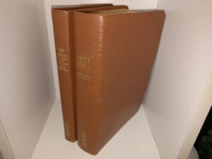 LDS, Brown Vinyl Holy Bible: King James Version & Triple Combination (1998)
