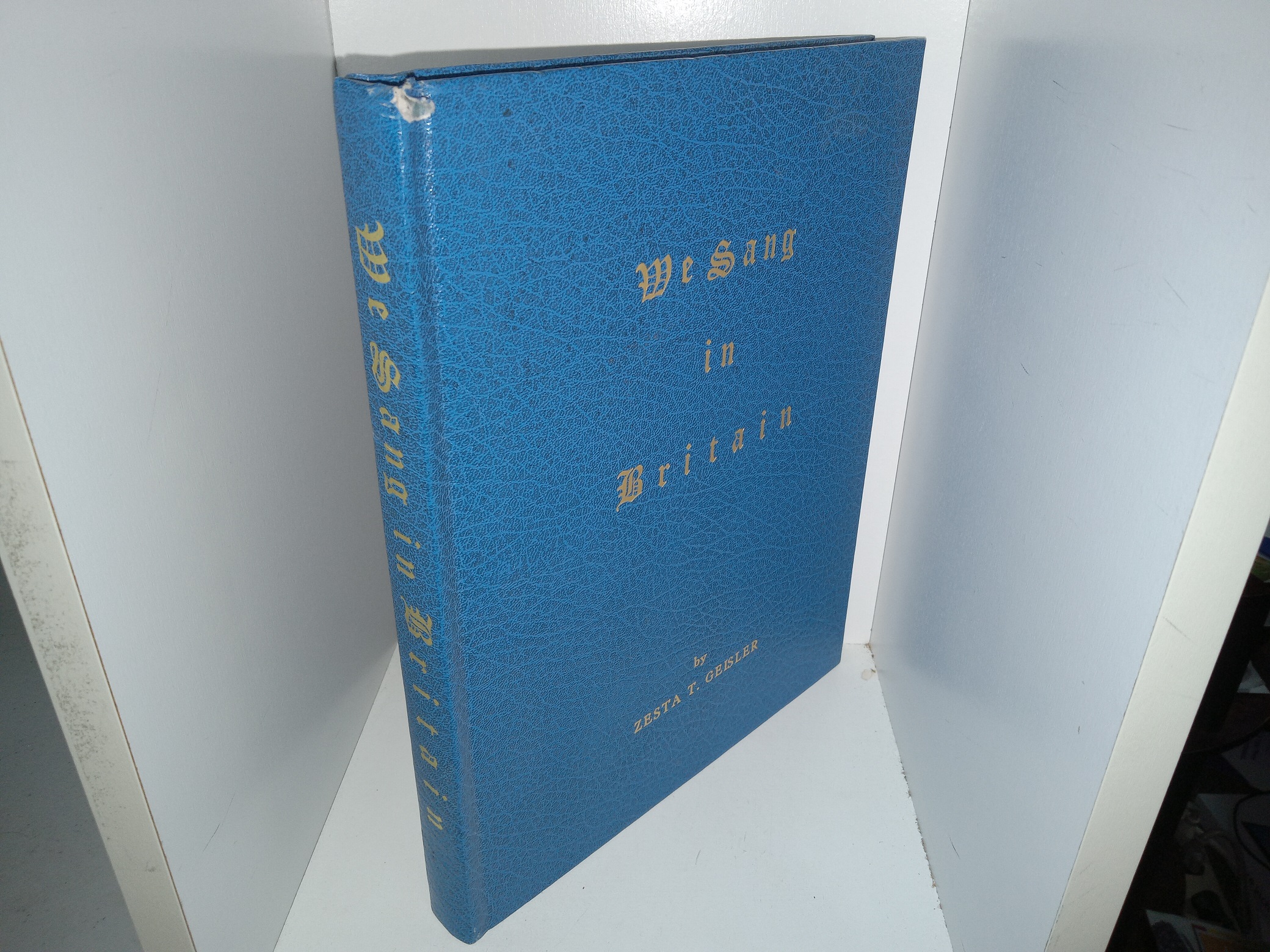 We Sang in Britain (1992) ~ by Zesta T. Geisler