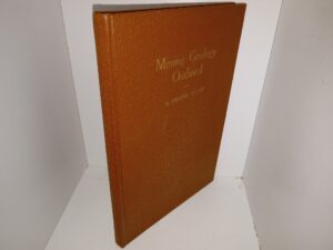 Mining Geology Outlined (1936) ~ by S. Frank Hunt