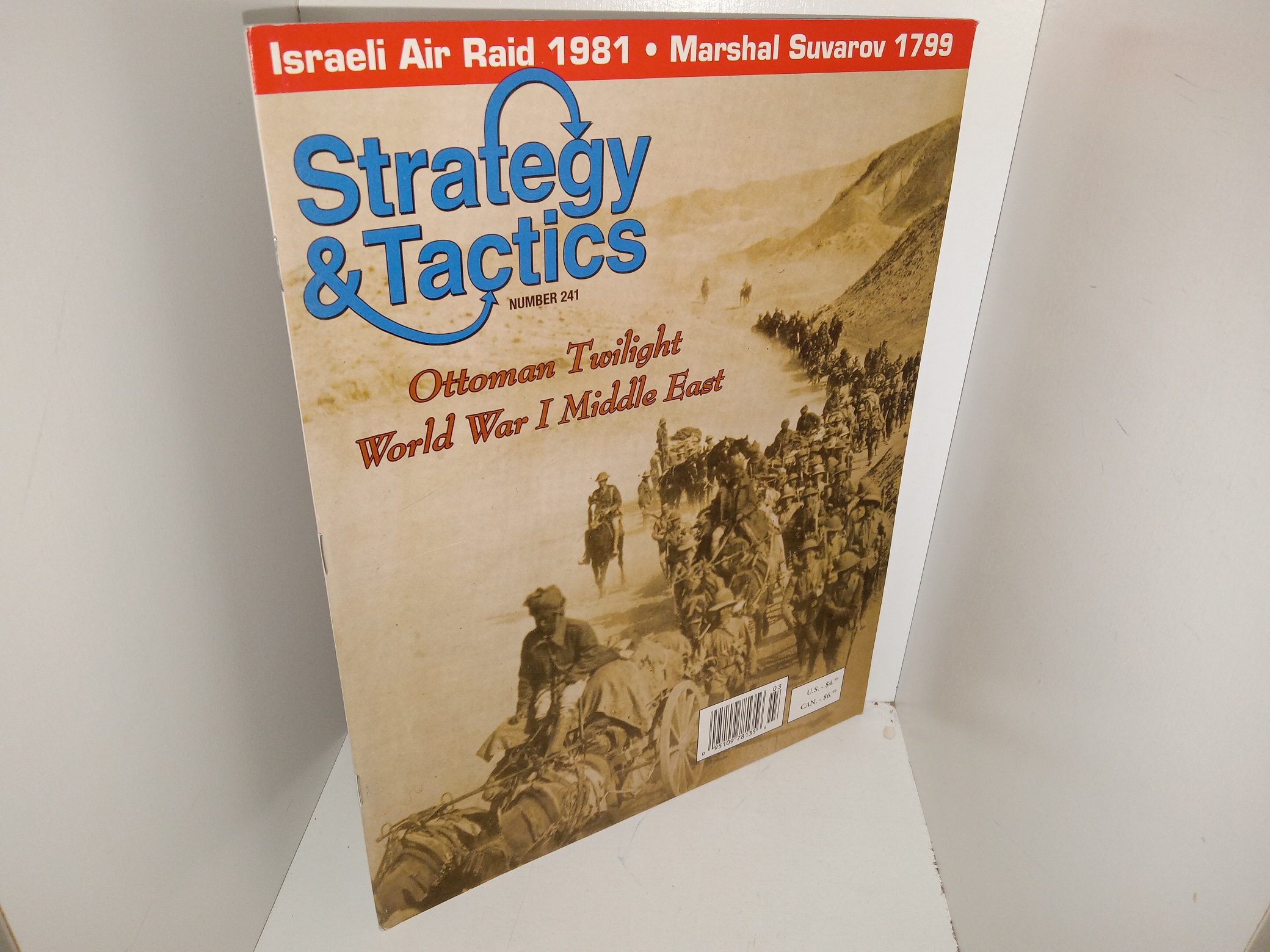 Strategy & Tactics Magazine: No. 241, March 2007: Ottoman Twilight World War I Middle East / Israeli Air Raid 1981/Marshal Suvarov 1700 (2007)