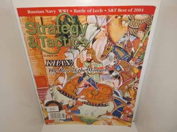 Strategy & Tactics Magazine: No. 229, Jul/Aug 2005: Khan: The Rise of the Mongols/Russian Navy WWI/Battle of Lech/S&T Best of 2004 (2005)