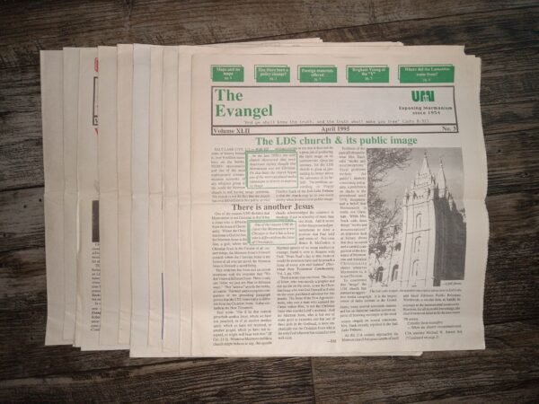 10 Issues of The Evangel Newspaper