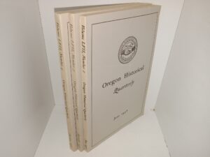 3 Issues of Oregon Historical Quarterly from the Year 1956: June, September, December