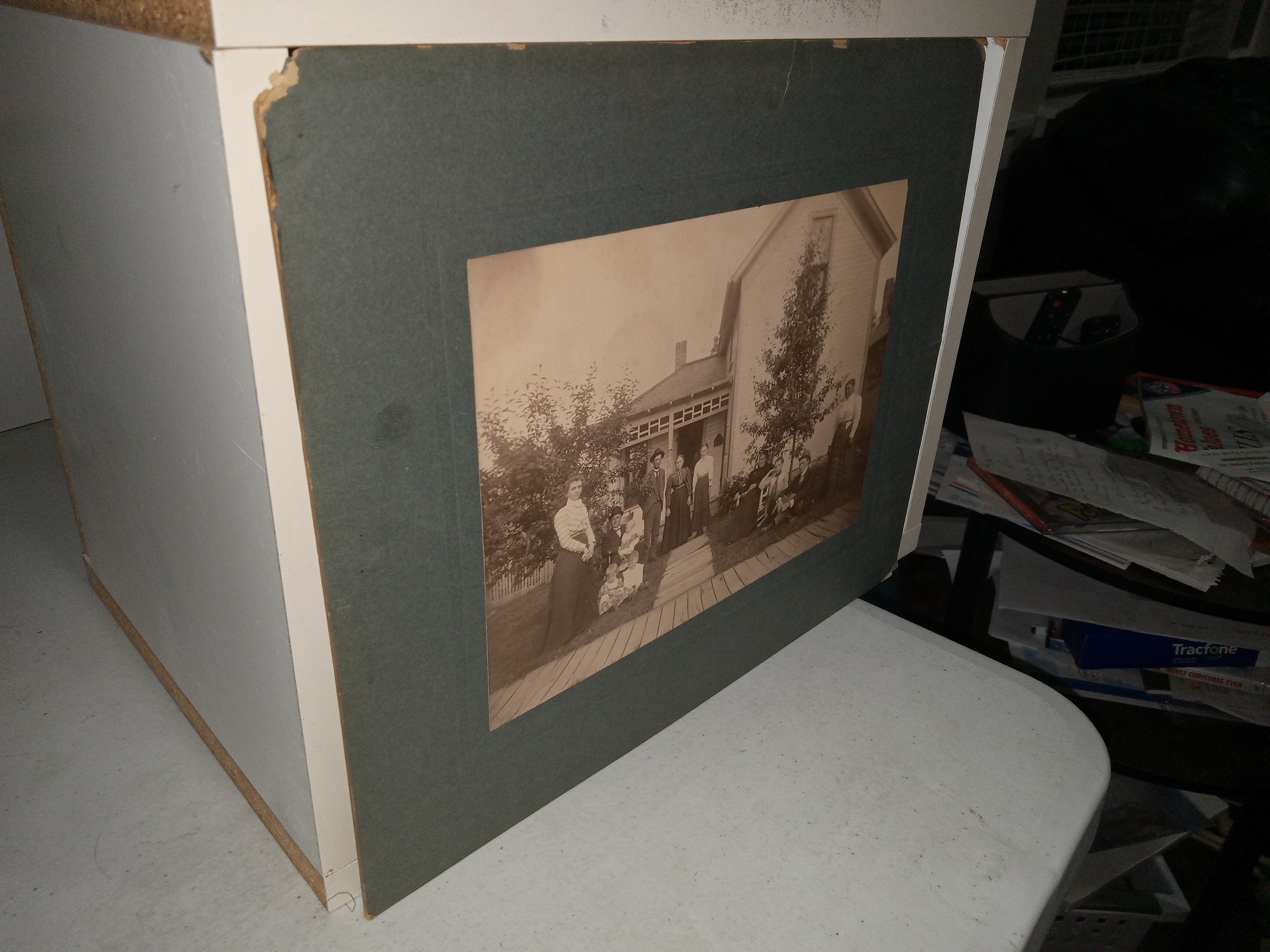 Antique Photograph of a People Possibly from Between 1890-1910