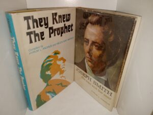2 LDS Books about Joseph Smith: They Knew the Prophet / Joseph Smith the Man and the Seer (See Details)