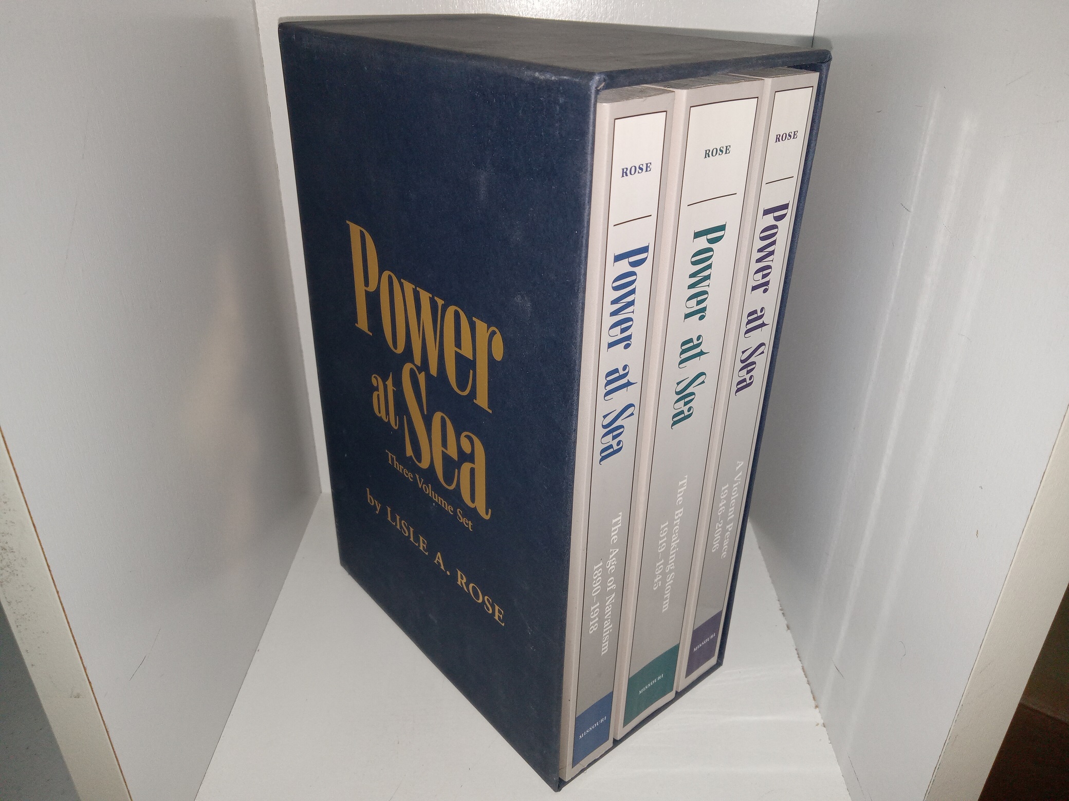 Power at Sea 3 Vol. Box Set (2007) ~ by Lisle A. Rose