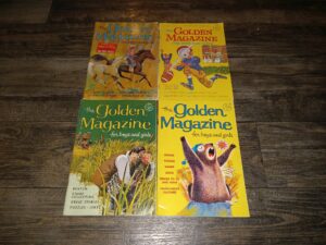 4 Issues of The Golden Magazine for Boys and Girls (See Details)