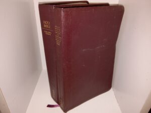 LDS, Burgundy Leather, Holy Bible: King James Version and Triple Combination (See Details)
