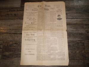 The Blade: Vol. 3, No. 33, Nephi City, Utah, Saturday Morning, Jan. 25, 1896 (Newspaper) (1896)