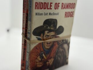 3 Western Set: Riddle of Ramrod Ridge, Fighting Kid from Eldorado, and Powdersmoke Range by William Colt MacDonald