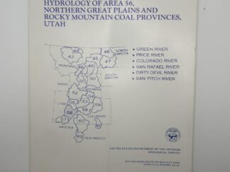 Hydrology of Area 56, Northern Great Plains and Rocky Mountain Coal Provinces, Utah - US Geological Survey 1984