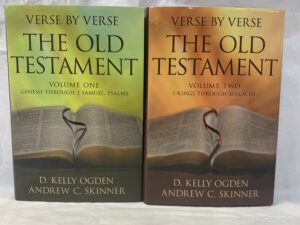 Verse By Verse the Old Testament 2 Volume Set – D. Kelly Ogden and Andrew C. Skinner – Hardcover with dust jacket – 2013