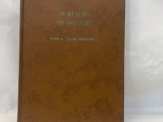 In Realms of Thought – Fern A. Young Marshall – Hardcover – 1959