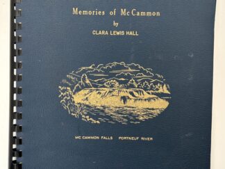 Memories of McCammon by Clara Lewis Hall